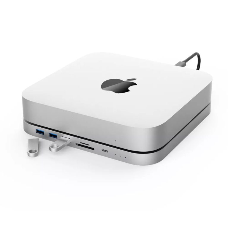 Mac Mini / Mac Studio – USB-C Hub with 2 x Hard Drive Enclosure